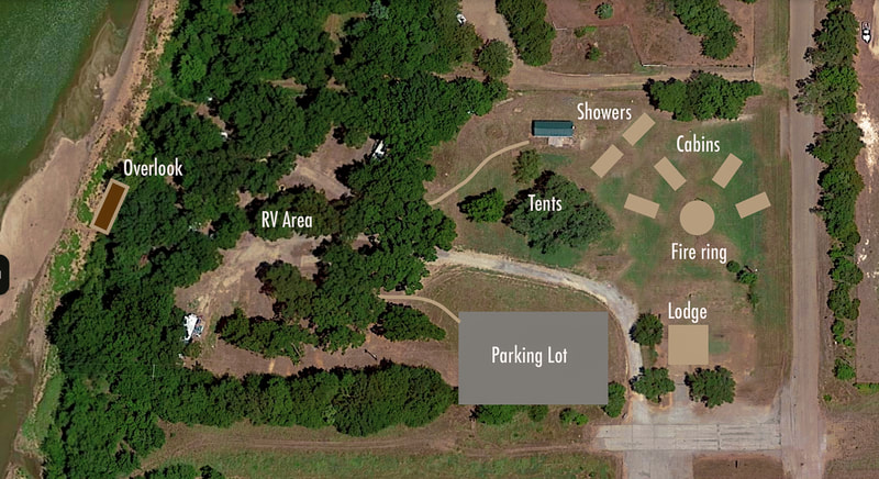 Rivershire RV Resort park layout map